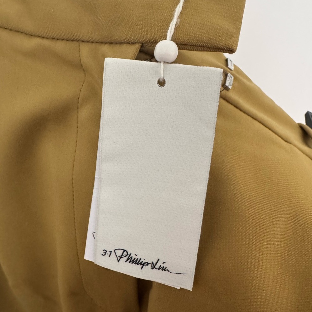 3.1 Phillip lim Women's avocado color Bermudas short - Picture 3 of 5